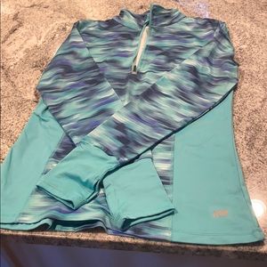 Marika tek dry-wik zip up pullover- never worn